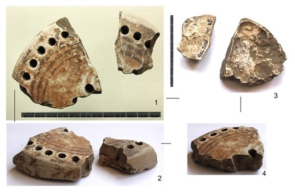 Елементи «Небелівського Диску» з Храму Семи Вівтарів (світлина: Михайло Відейко).